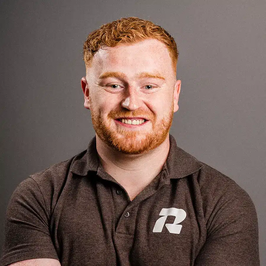 Robbie, gym staff member at Rodney Fitness Centre